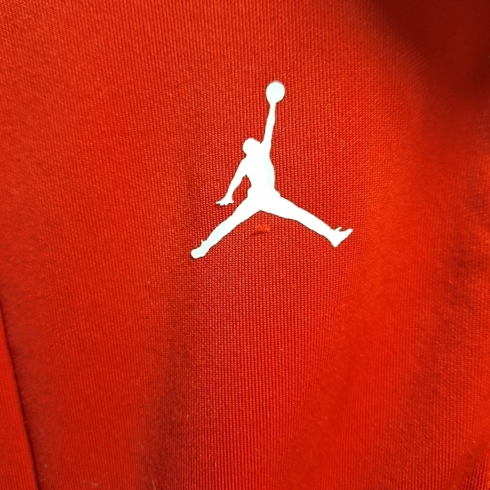 A vintage Air Jordan men's jacket in a size medium. Pre-loved in great condition